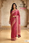 Kesariya Vol 38 By Kiyra Moss Silk Jari Saree Wholesale Market Surat
